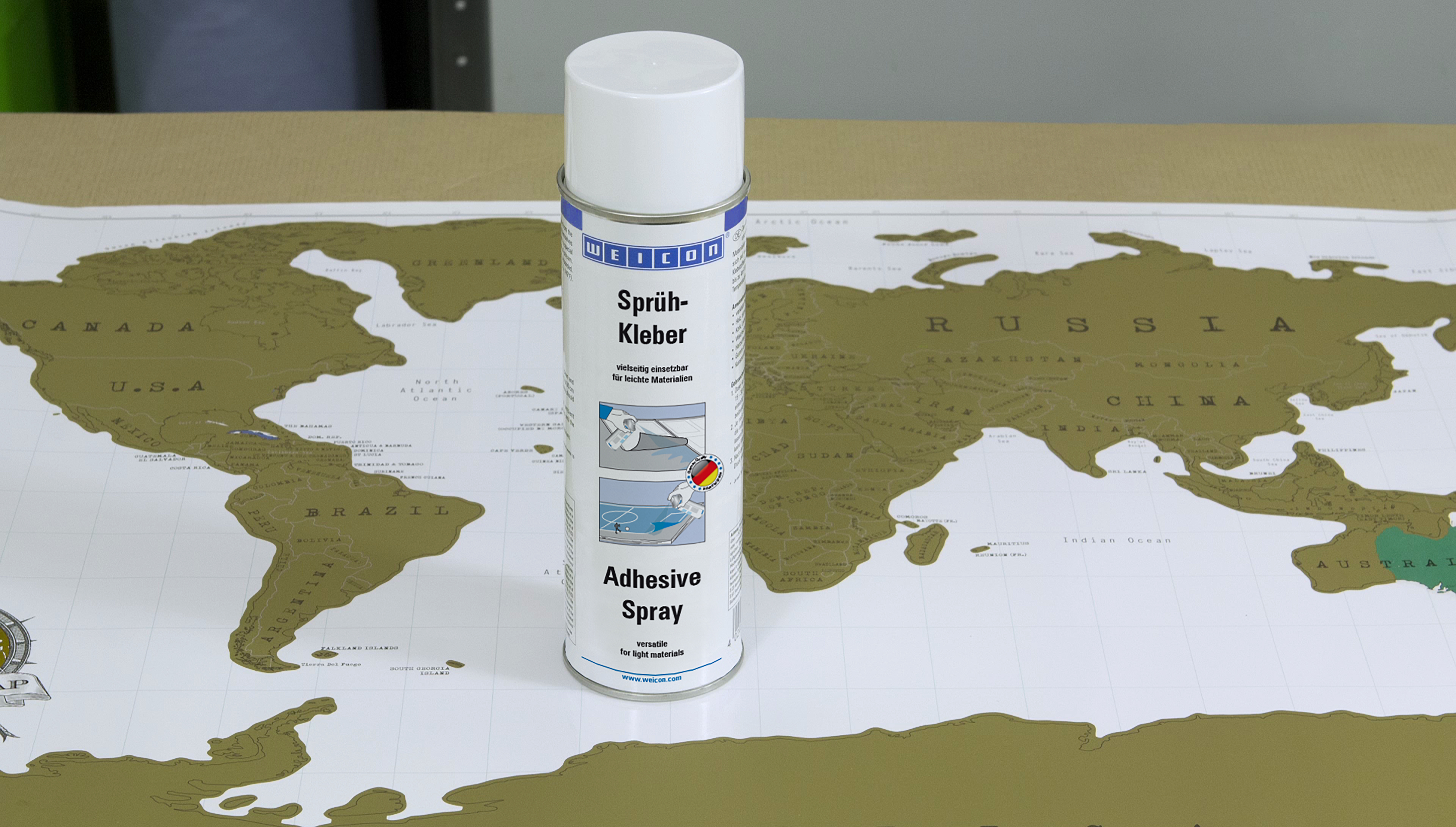 Spray Adhésif | Colle de contact vaporisable, idéale pour le carton et le papier