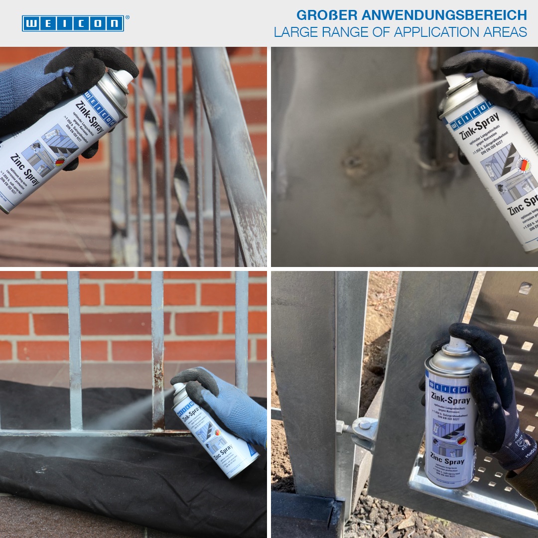 Zink-Spray | kathodischer Korrosionsschutz mit Zulassung für den Lebensmittelbereich