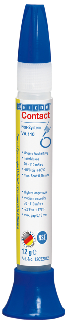 VA 110 Cyanacrylat-Klebstoff | Sekundenkleber für den Lebensmittel- und Trinkwasserbereich