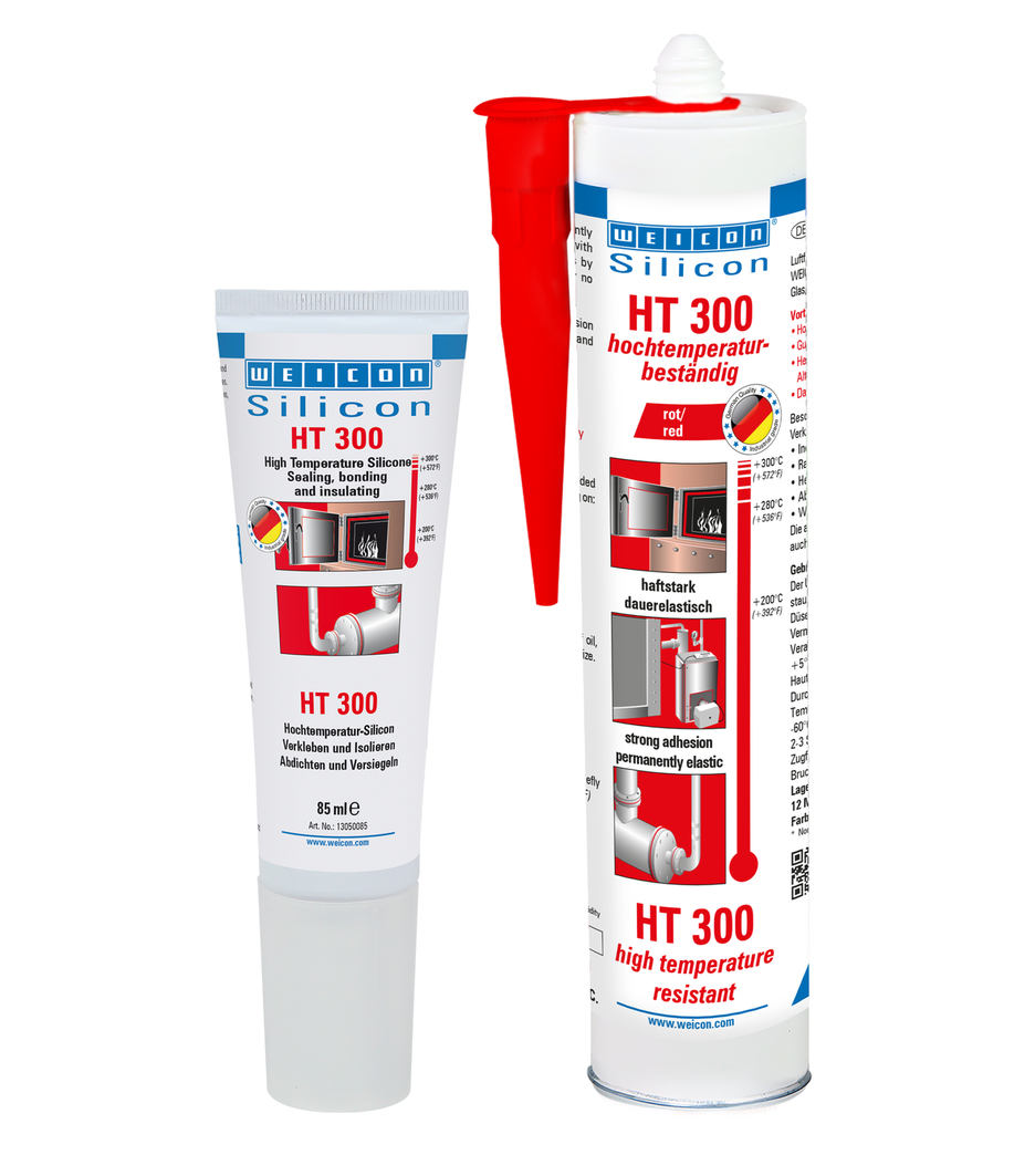 Silicone HT 300 | sealant, high-temperature-resistant up to 300°C