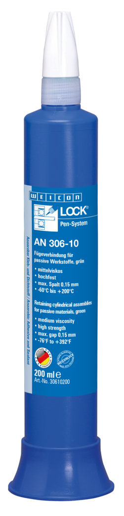 WEICONLOCK® AN 306-10 Fügeverbindung | für passive Werkstoffe, hochfest, mit Trinkwasserzulassung