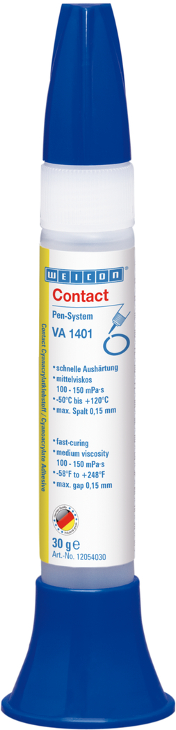VA 1401 Adhésif Cyanoacrylate | Colle instantanée pour tissus, caoutchouc mousse et élastomères à larges pores