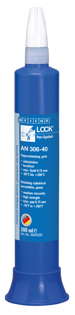 WEICONLOCK® AN 306-40 bloccaggio accoppiamenti | ad alta resistenza, resistente alle alte temperature, a lenta polimerizzazione