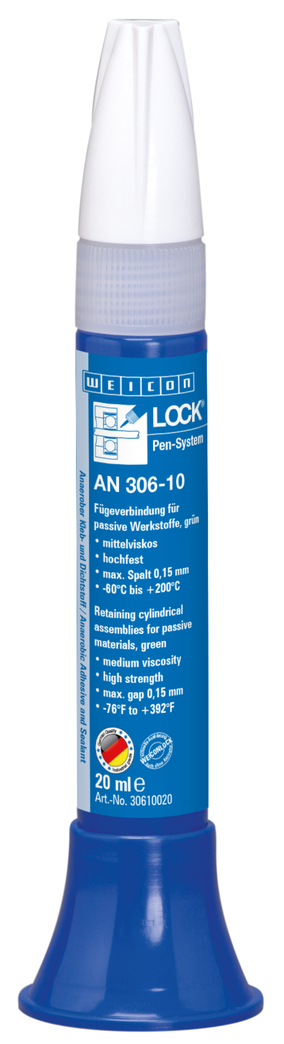 WEICONLOCK® AN 306-10 Retaining Cylindrical
Assemblies | for passive materials, high strength, with drinking water approval