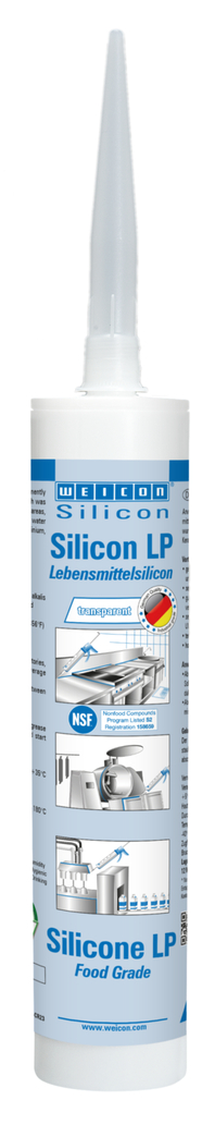 Silicone LP | mastic d'étanchéité à élasticité permanente pour le secteur de l'eau potable et des denrées alimentaires