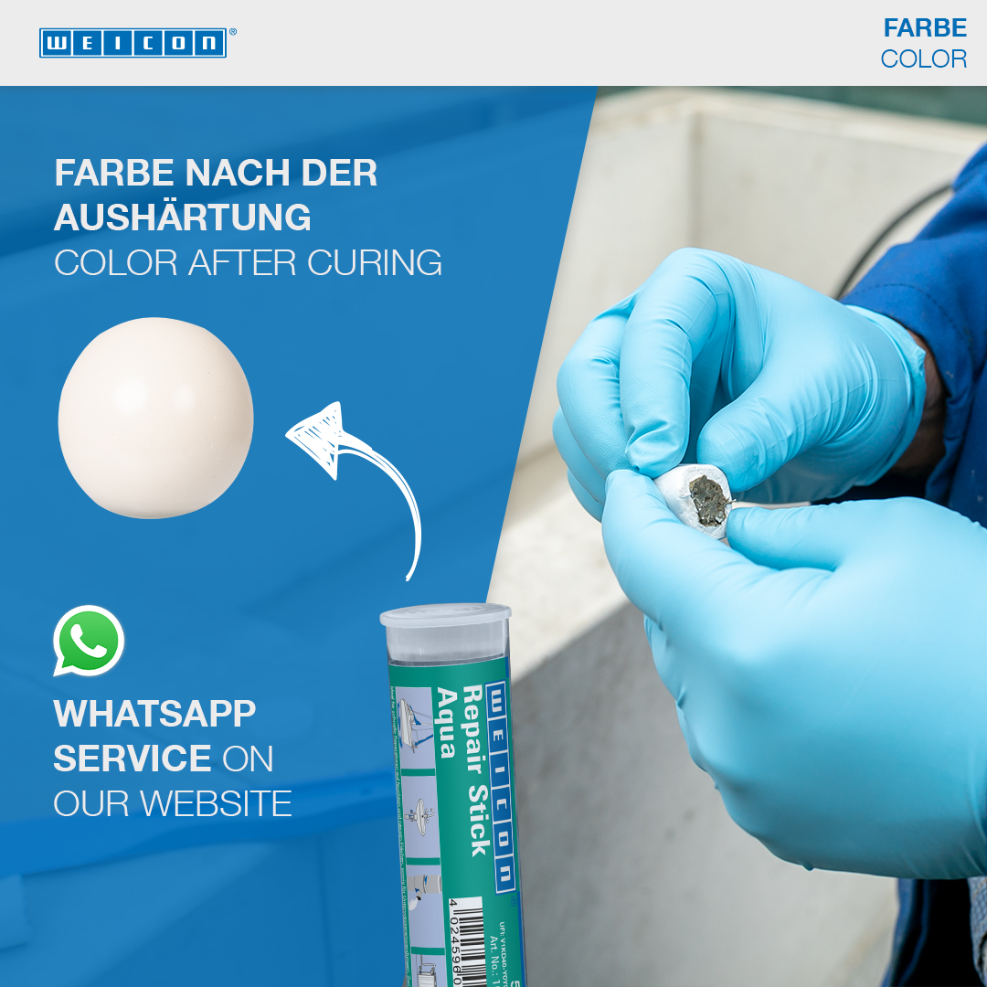 Repair Stick Aqua | Reparaturknete für Unterwasseranwendungen