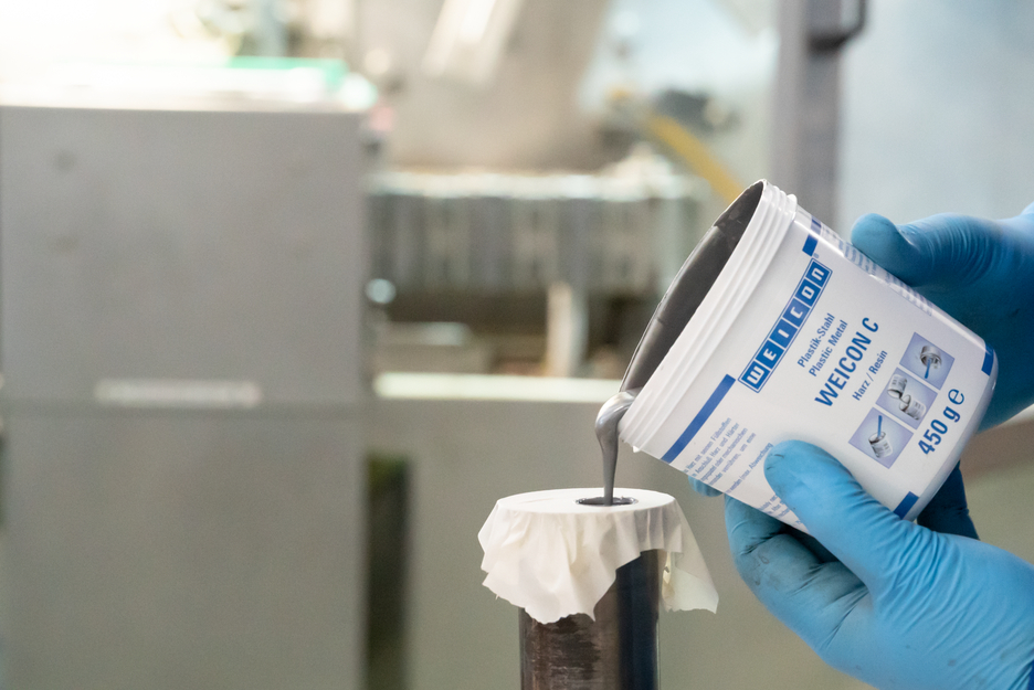 WEICON C | aluminium-filled epoxy resin system for repairs and moulding