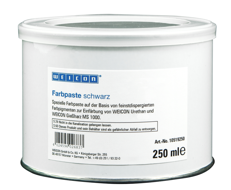 Farbpaste schwarz | Einfärbemittel für Epoxid- und Polyurethanharze